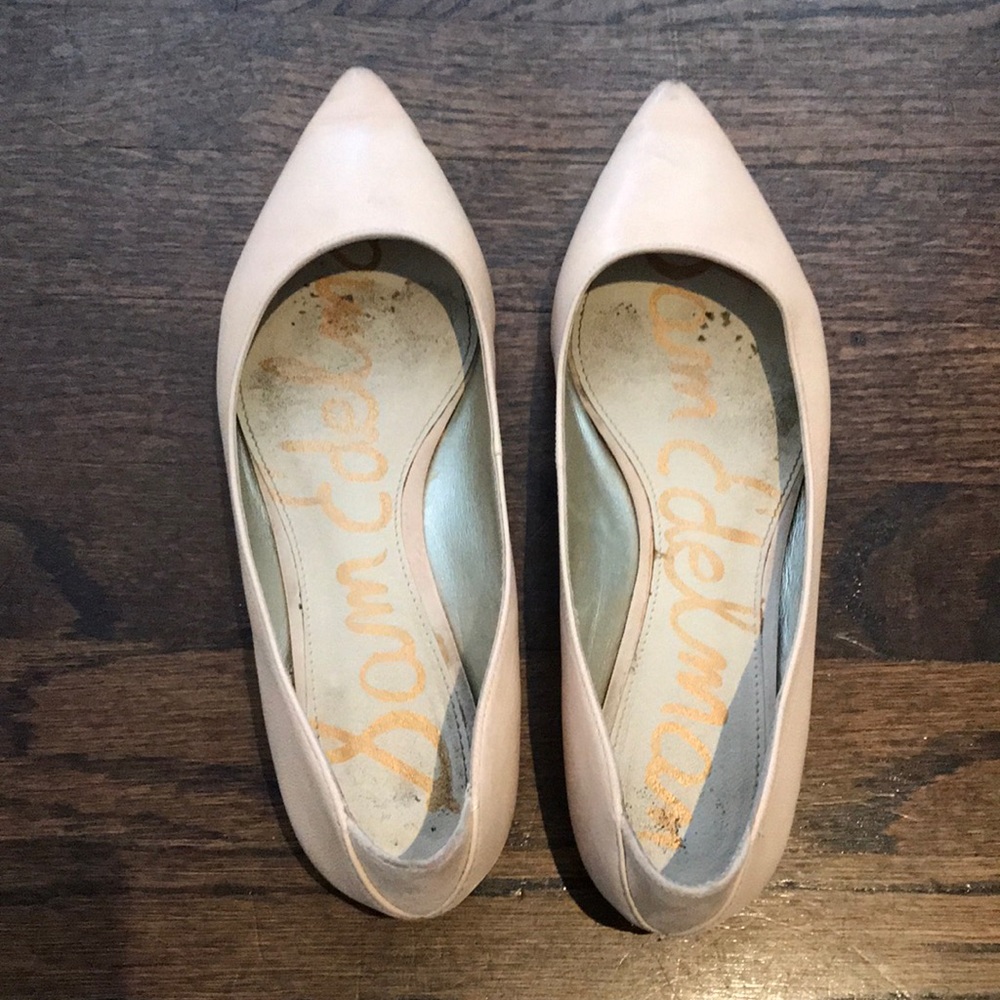 Sam Edelman light cream flats size 7.5
